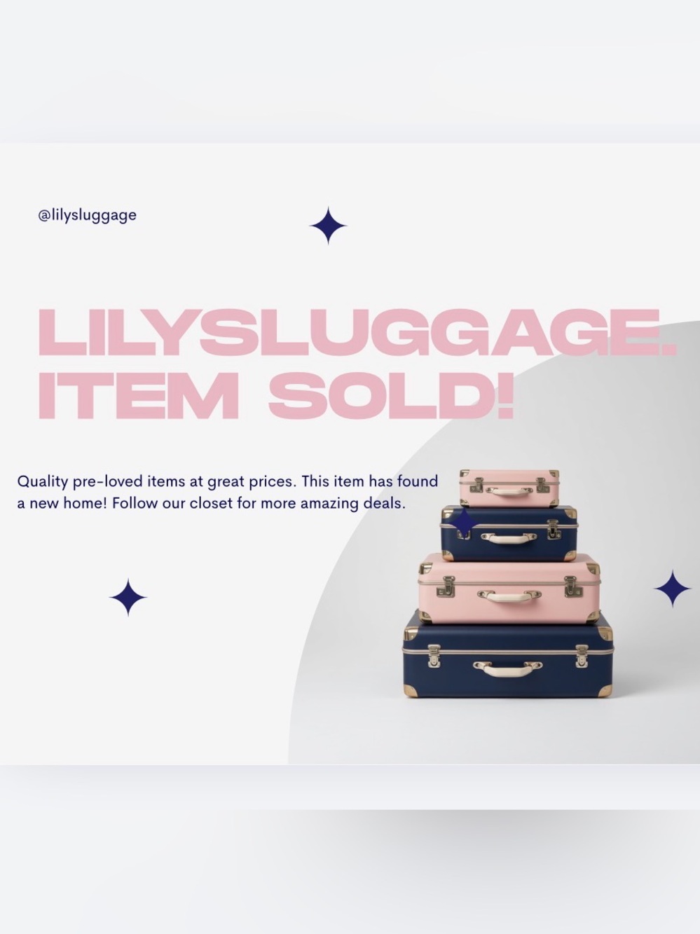 ITEM SOLD - please DO NOT BUY